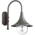 Ideal Lux - Välisseinale kinnitatav seinavalgusti CIMA 1xE27/52W/230V IP43 antratsiit